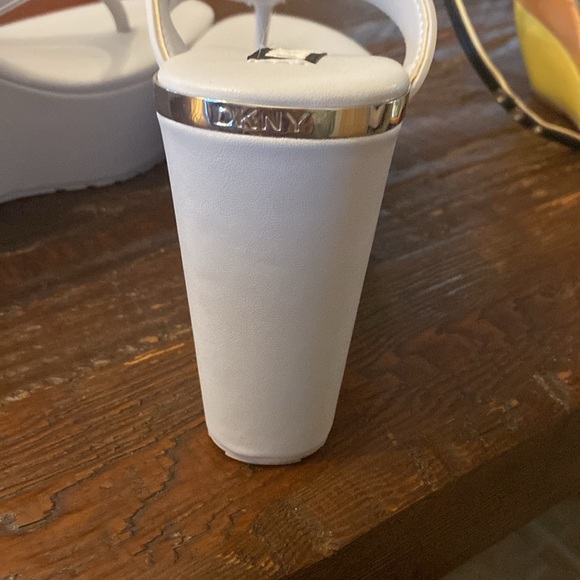 DKNY wedge gray worn once - Picture 3 of 5